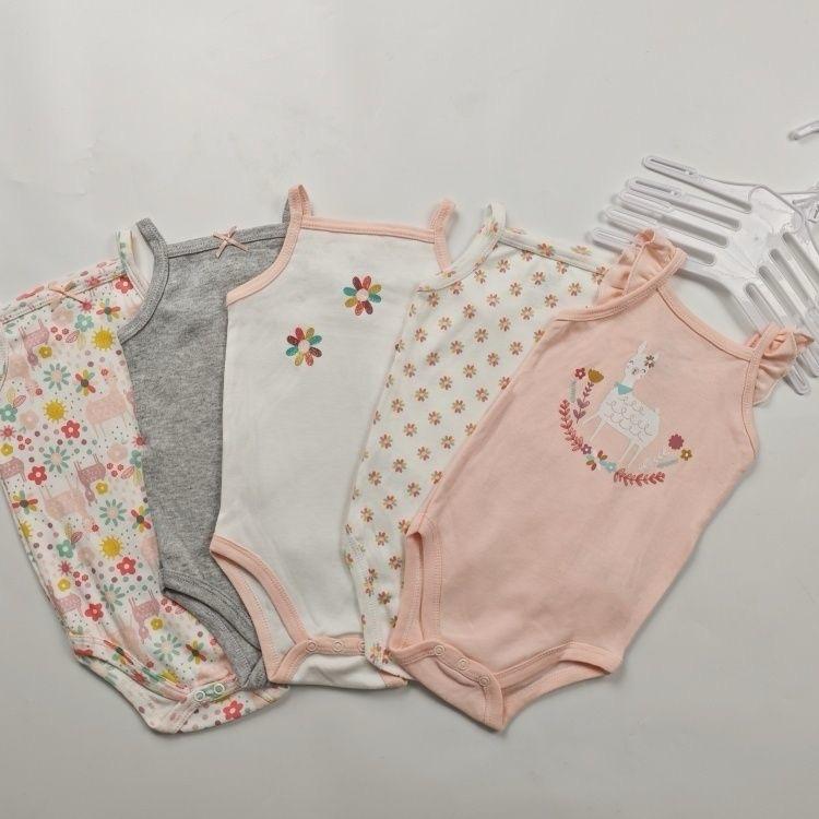 5 baby girl onesies
