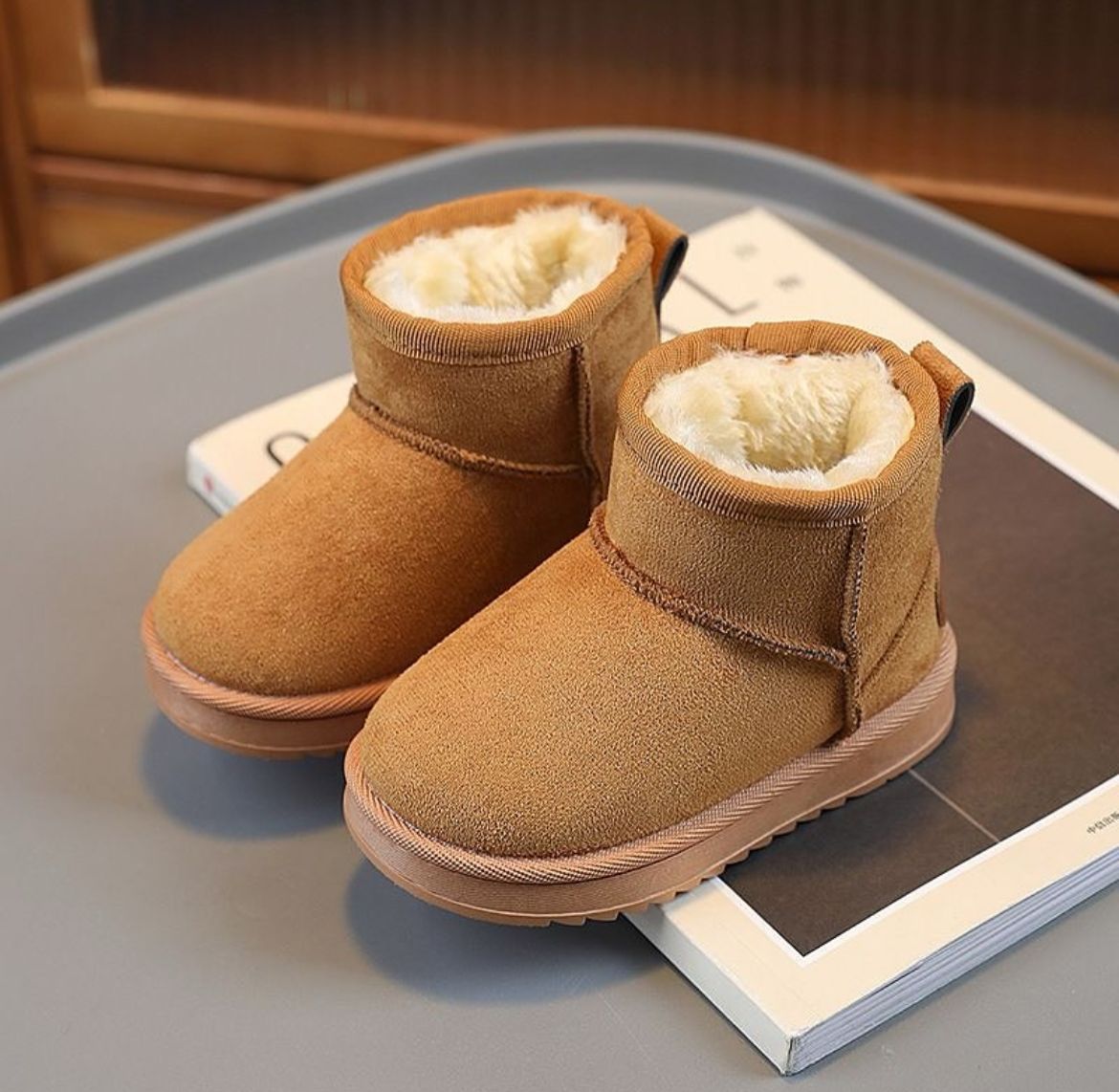 Cozy fleece winter boots