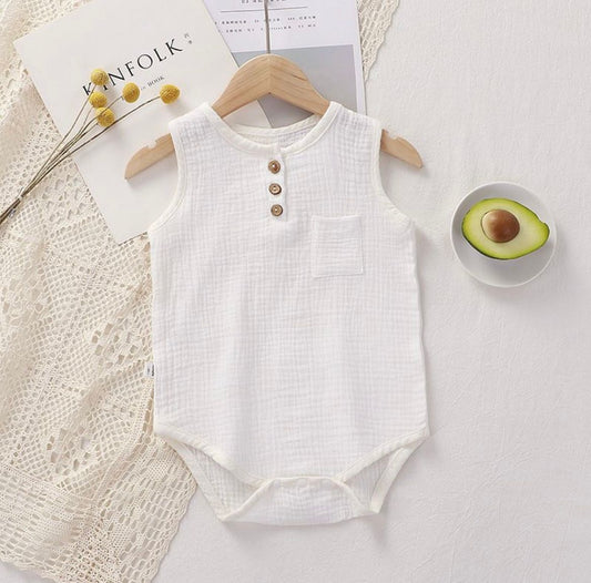 Onesie linen white