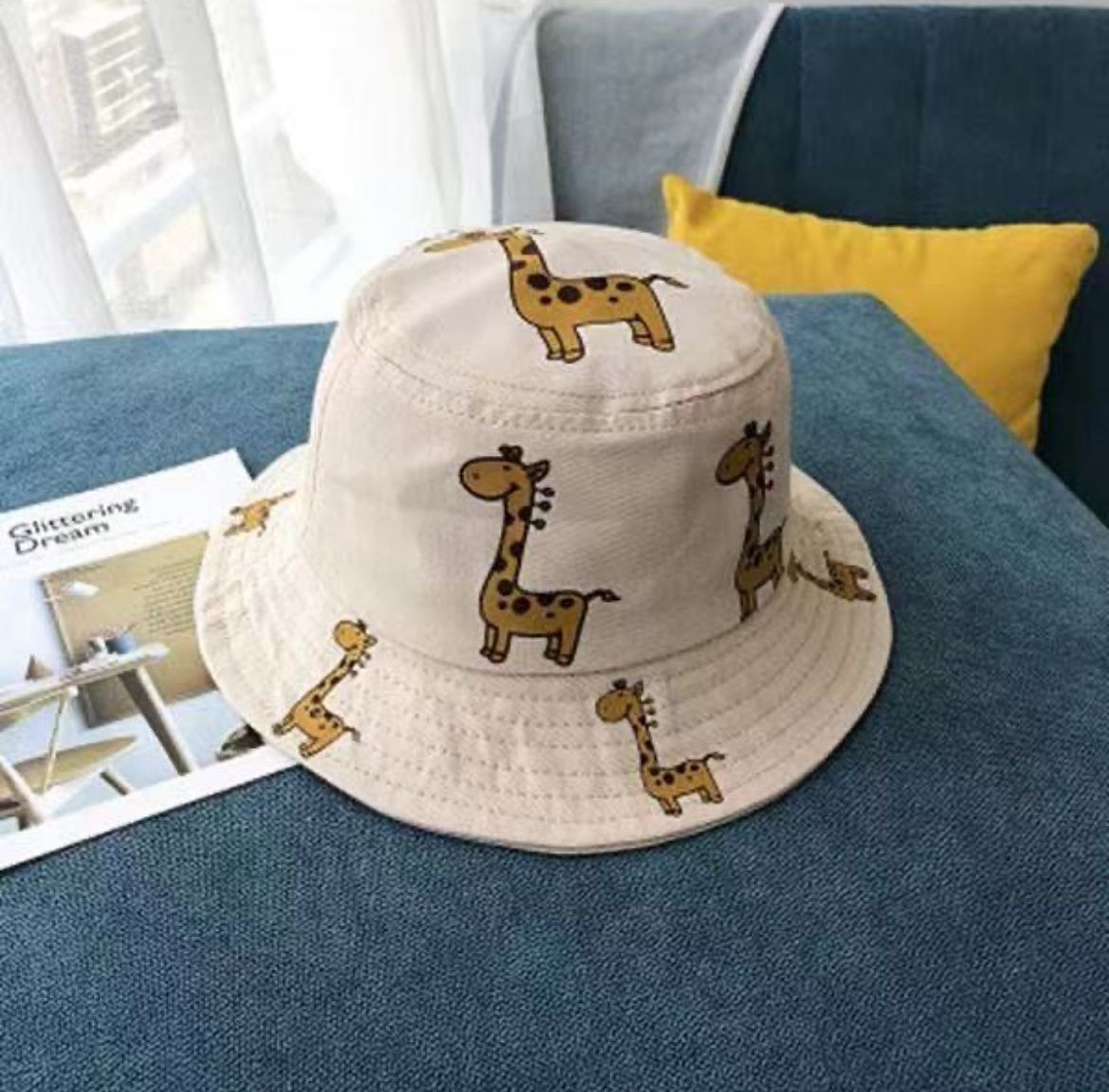 Baby boy giraffe hat