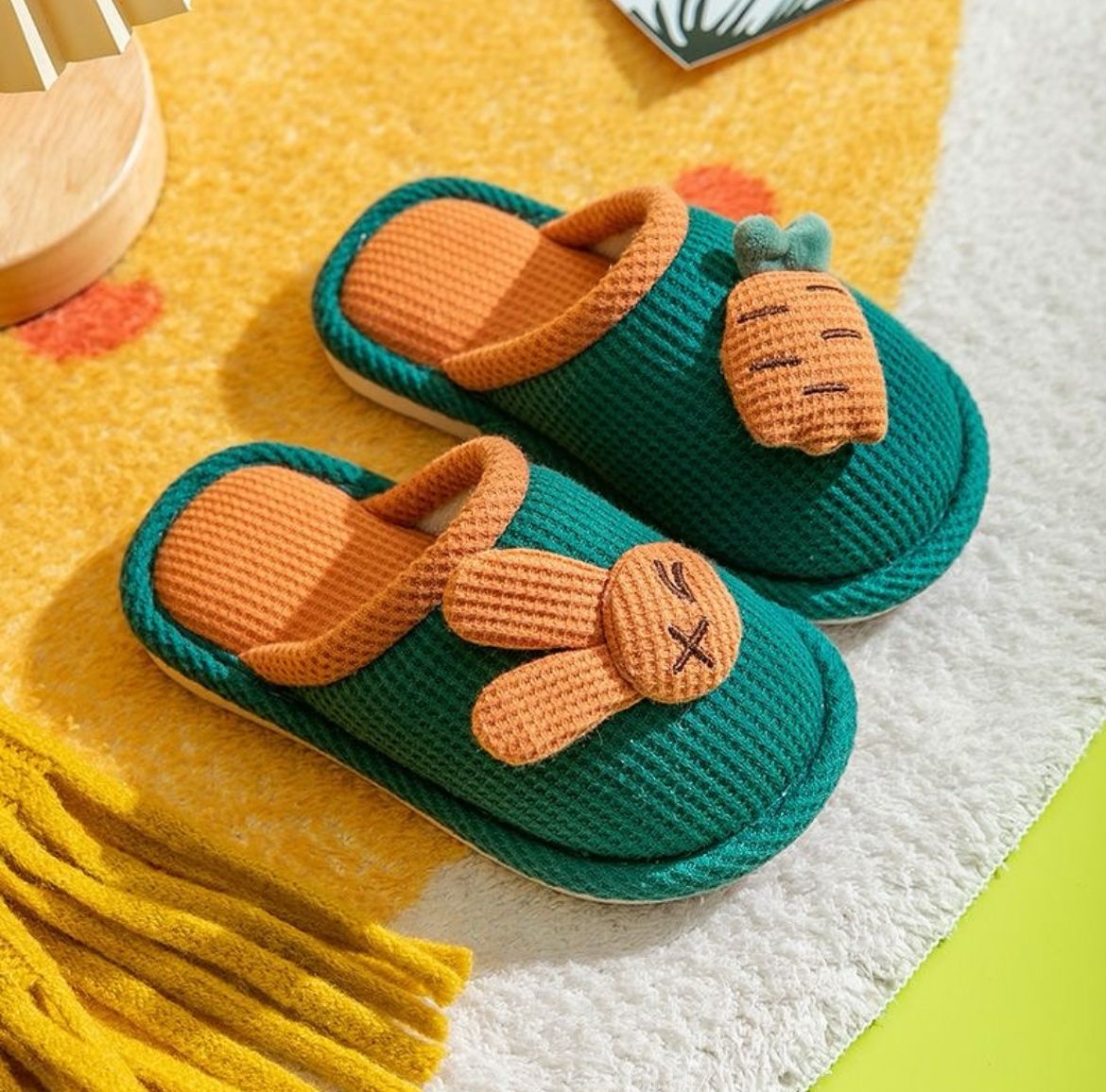 Cute rabbit slippers