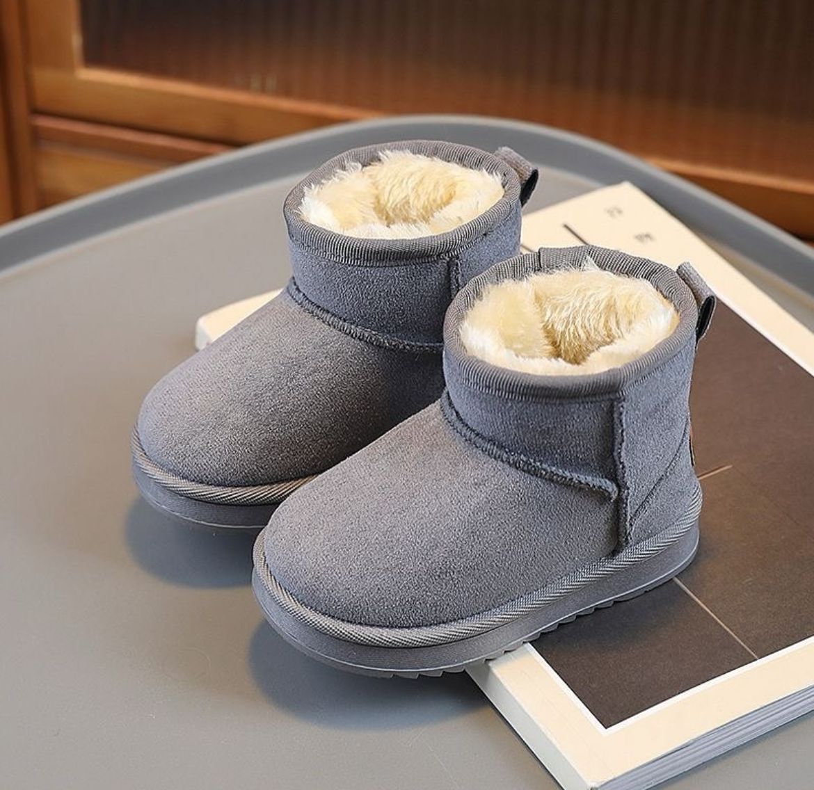 Cozy fleece winter boots