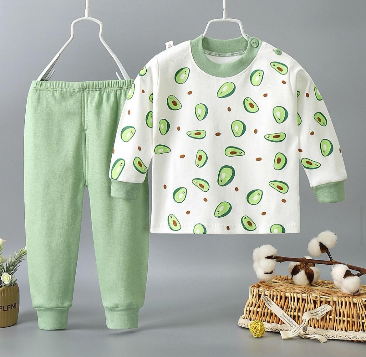 Avocado cotton pajama