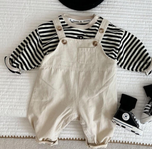 Baby beige overall