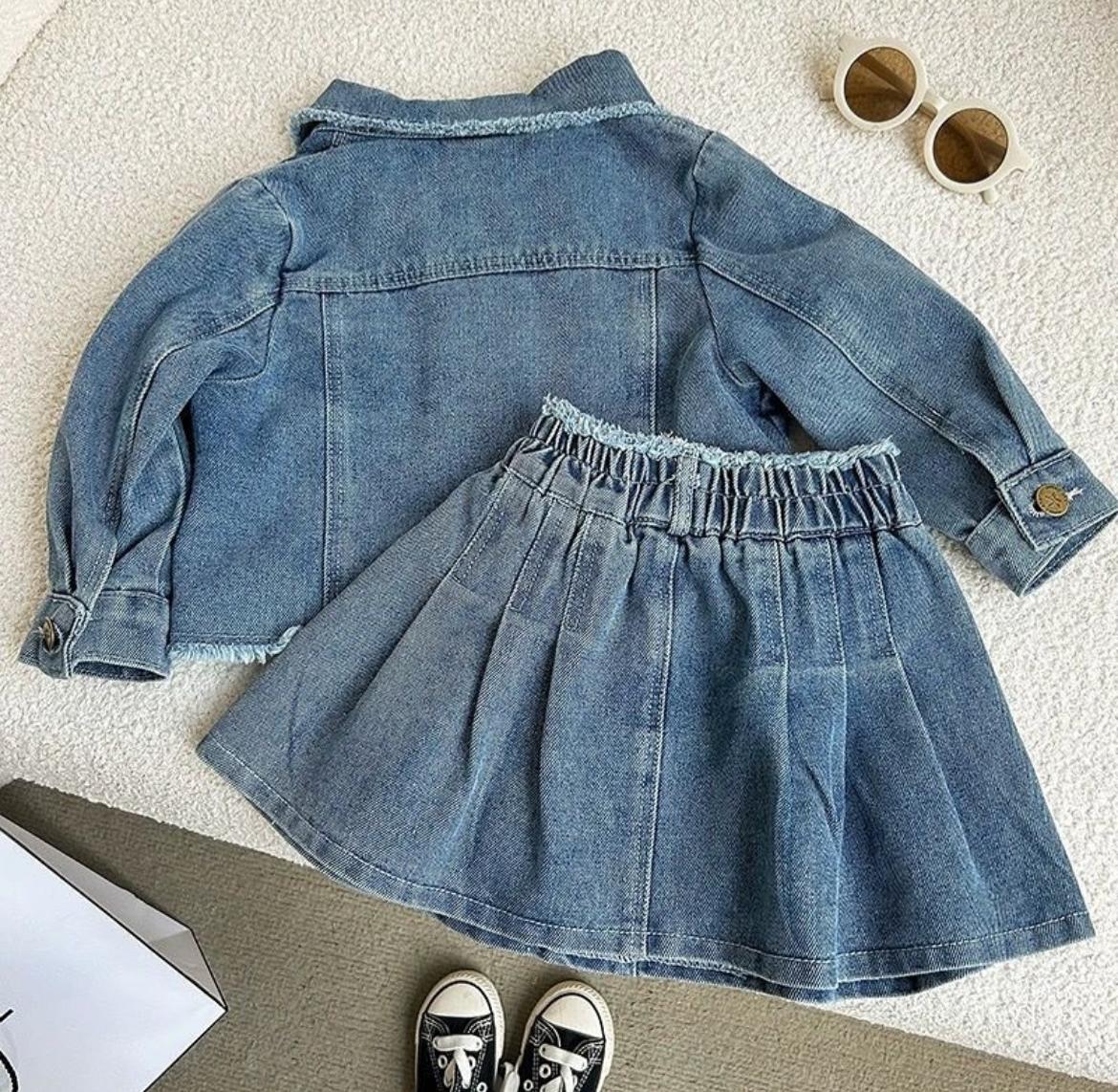 Blue jeans set