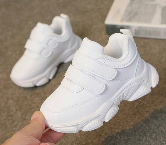 Stylish white sneakers