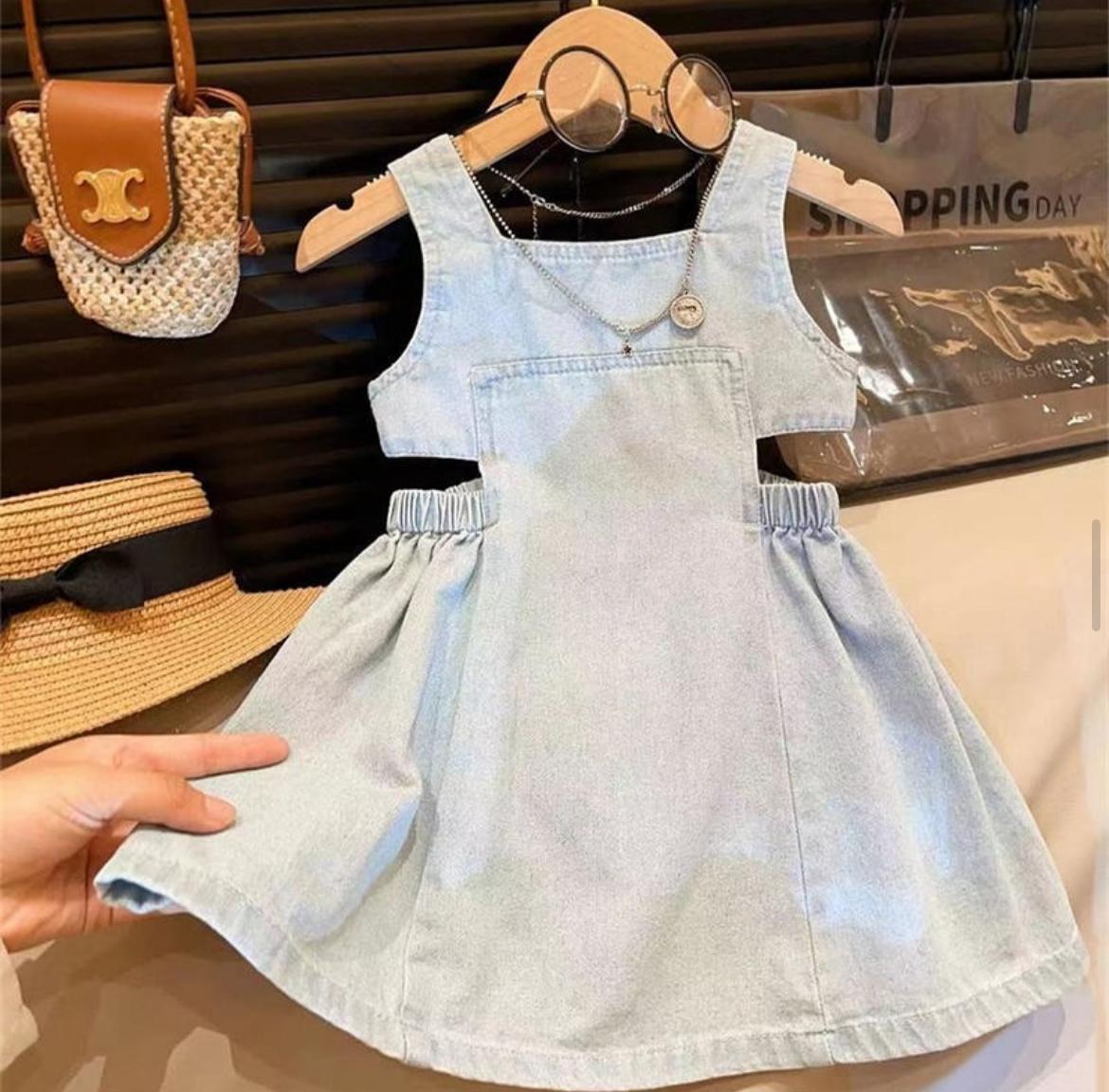 Denim dress