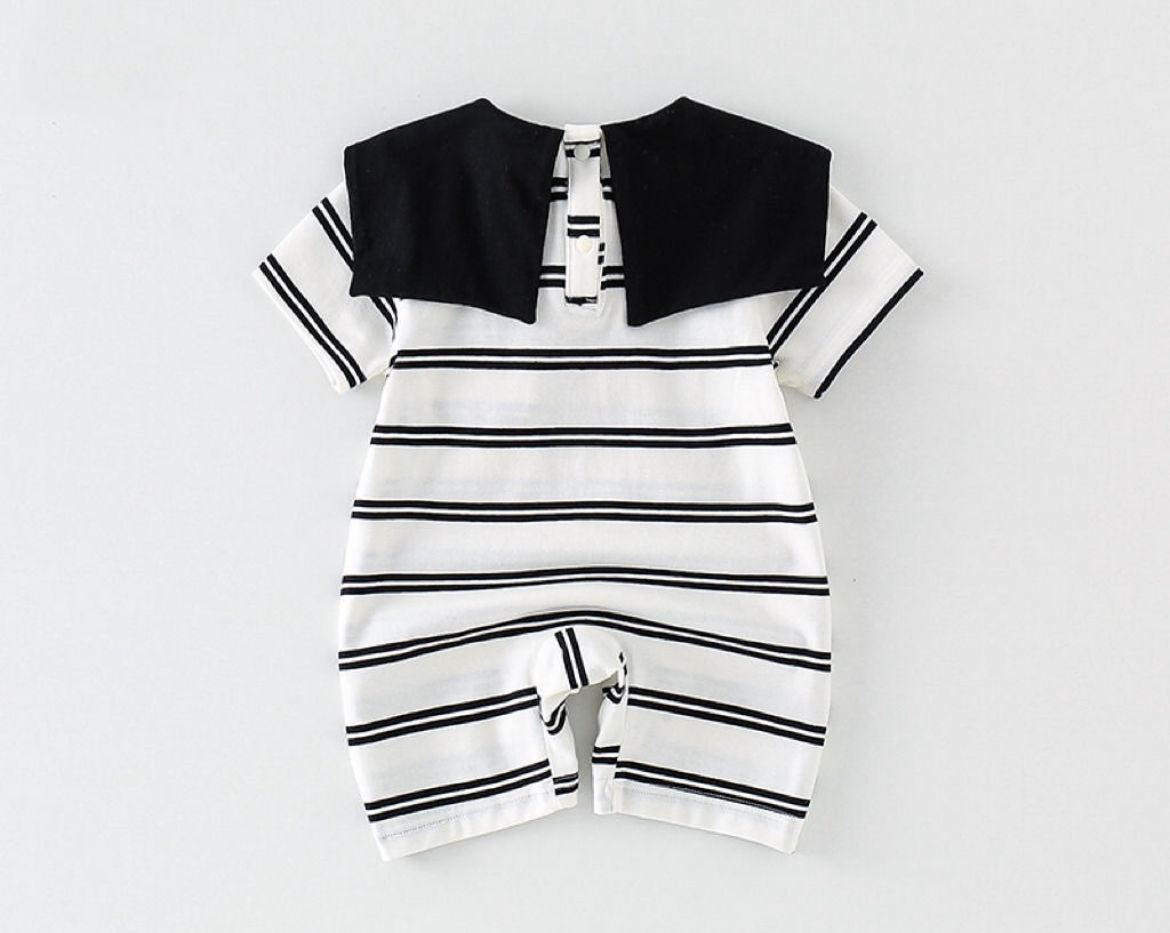 overall Panda black and white set